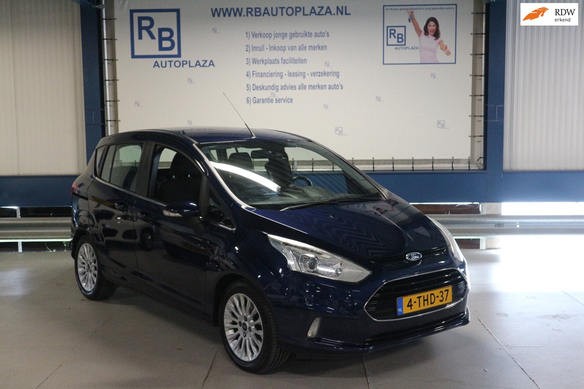 Ford B-Max 1.0 EcoBoost Titanium / Ketting vv, Voorwielaandrijving, 101 pk, Gebruikt, 750 kg