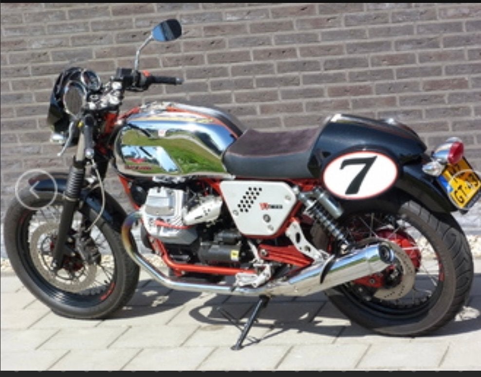 Moto Guzzi V7 Racer Limited Edition 085/1000 - 2011, 2 cilinders, Gebruikt, Particulier, Meer dan 35 kW