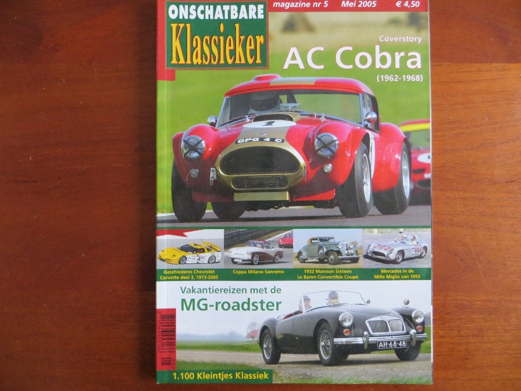 Onschatbare Klassieker 5 2005 AC Cobra, gesch. Corvette, Ophalen of Verzenden, Nieuw, Mercedes