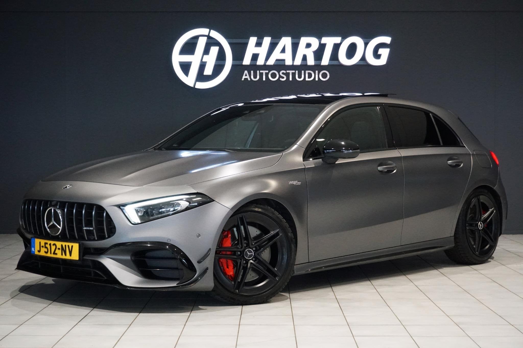 Mercedes-Benz A-klasse AMG 45 S 4MATIC+ Edition 1 422pk + RE, Auto's, Automaat, Gebruikt, Euro 6, 4 cilinders