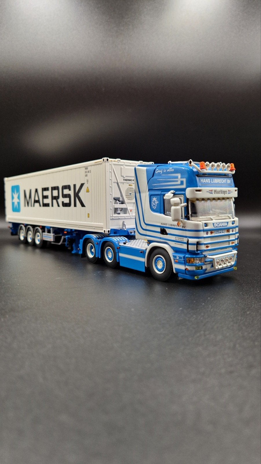 Wsi | Lubrecht - Scania, Ophalen of Verzenden, Zo goed als nieuw, Bus of Vrachtwagen, Wsi
