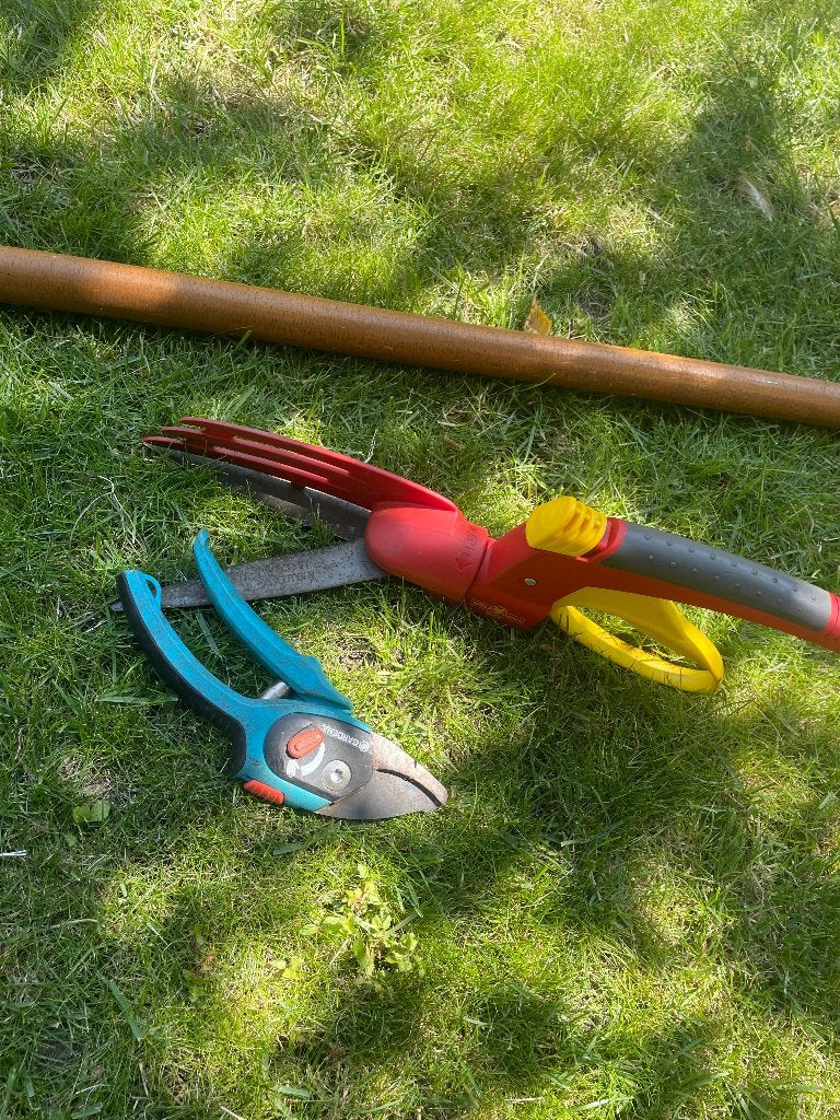 Gardena en wolfgarten scharen, Ophalen, Gebruikt, Gardena