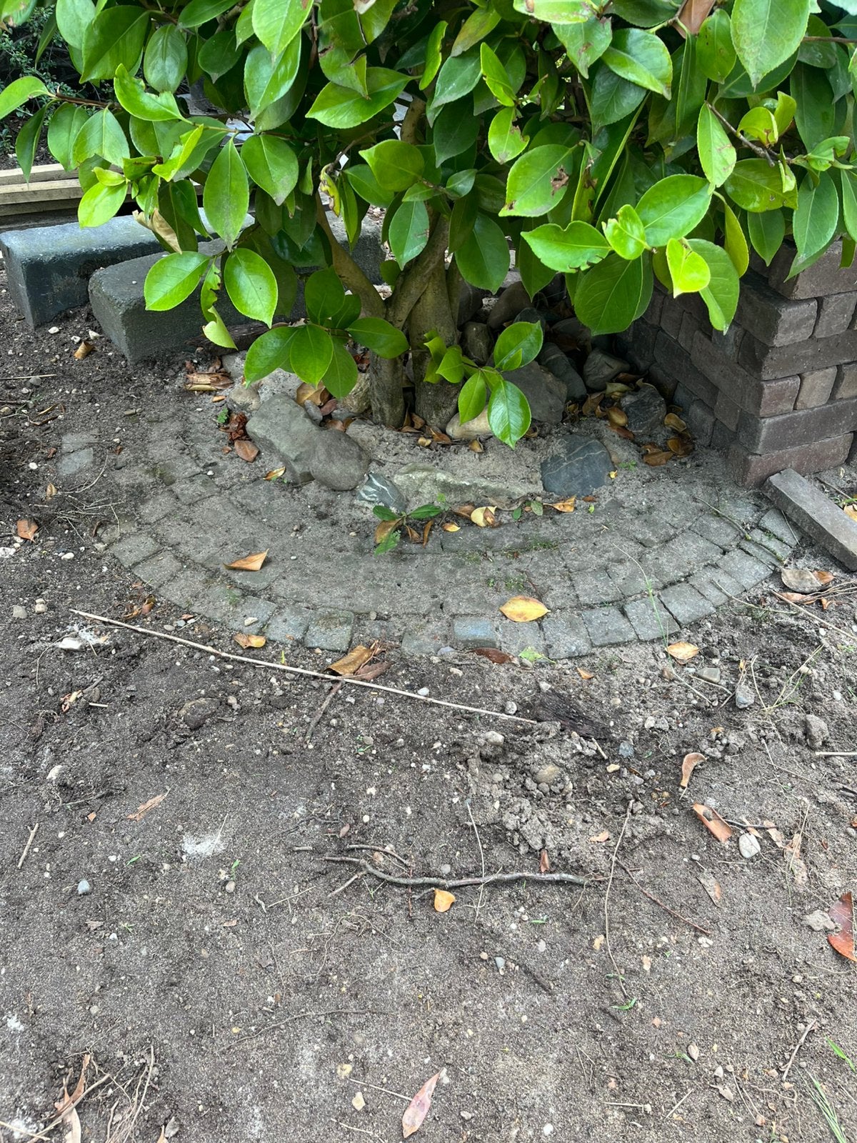 Stenen cirkel van klinkers, Ophalen, Gebruikt, Klinkers, Minder dan 5 m²