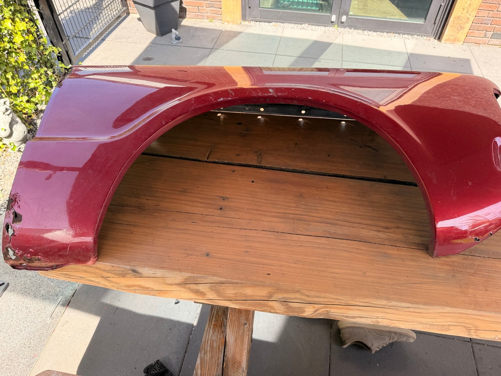 Spatbord passagierszijde Ford Taunus Tc 1, Auto-onderdelen, Gebruikt, Rechts, Ophalen of Verzenden, Spatbord