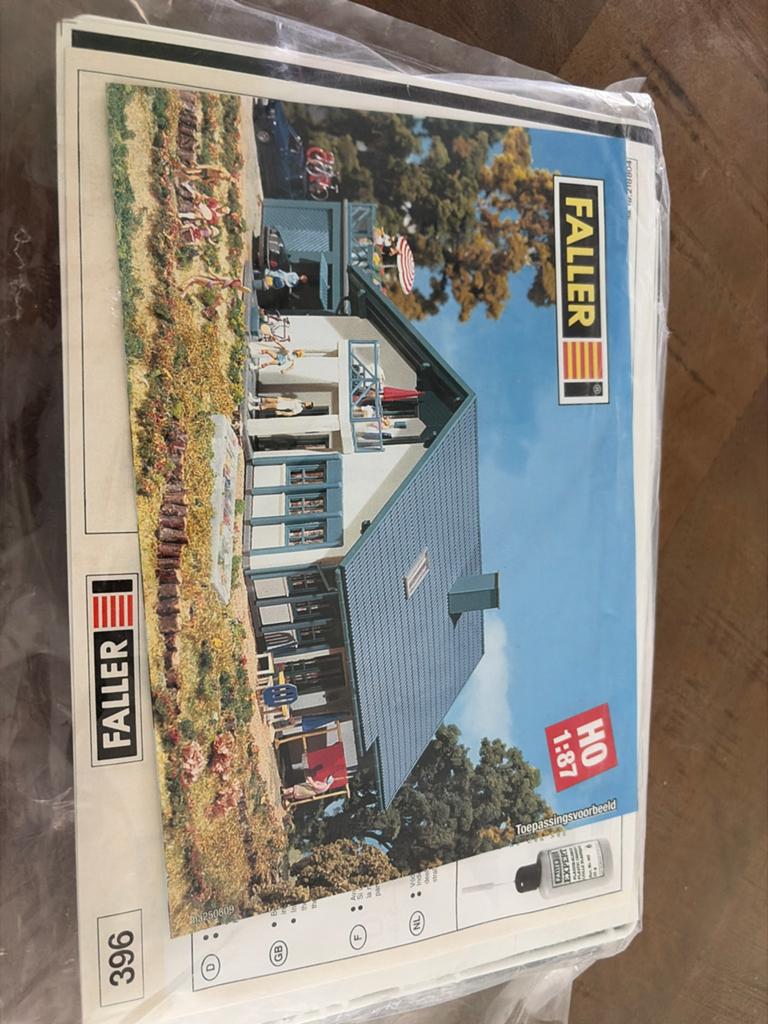 Faller H0 1:87 Modelbouw Huis Bouwpakket 396, Hobby en Vrije tijd, Modeltreinen | H0, Overige merken, Gelijkstroom of Wisselstroom