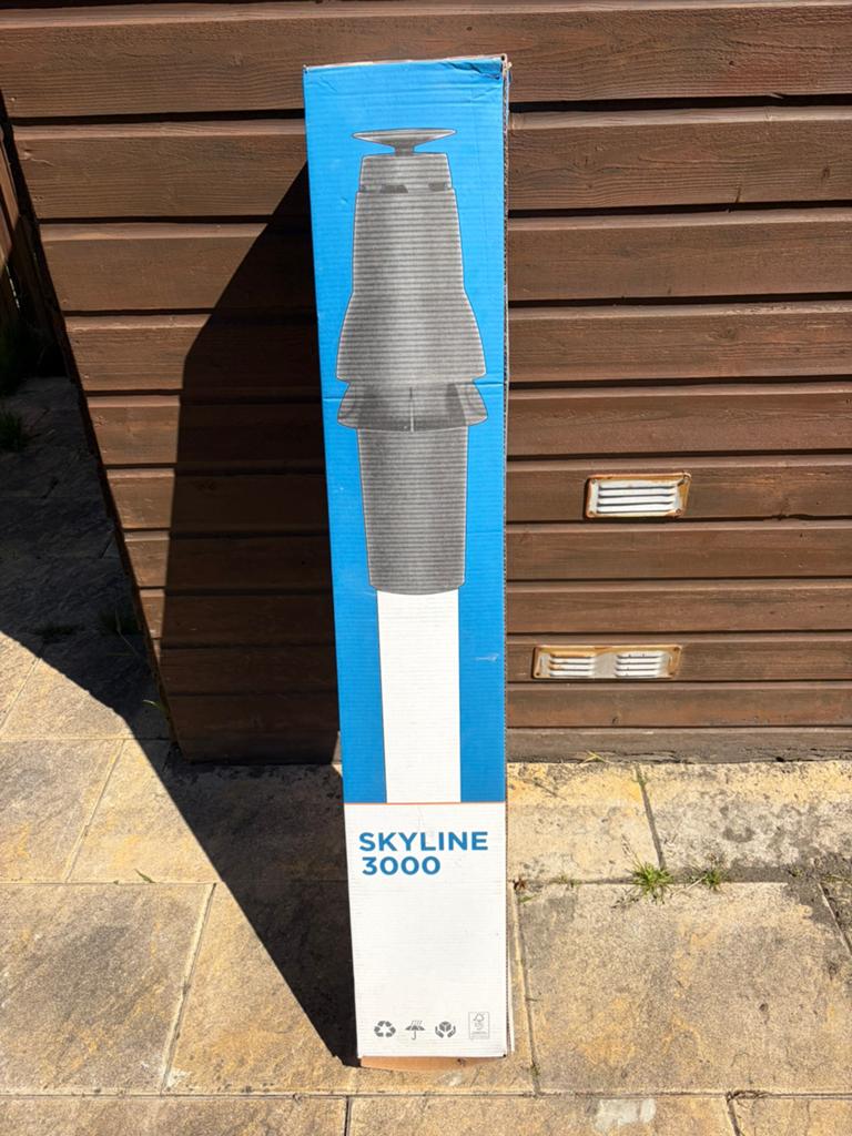Skyline 3000 alluminium, Ophalen, Nieuw, Afzuiger