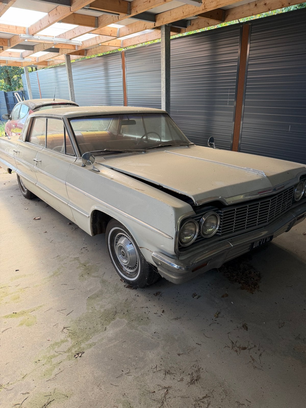 Chevrolet Impala Klassieke Amerikaanse Oldtimer 1965, Auto's, Automaat, Overige modellen, Beige, Overige kleuren