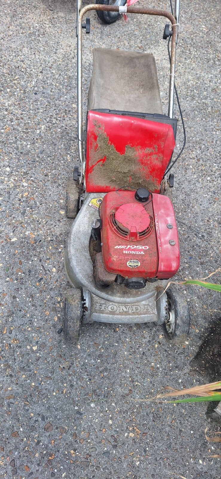 Honda HR1950, Tuin en Terras, Grasmaaiers, Ophalen, Gebruikt, 50 cm of meer