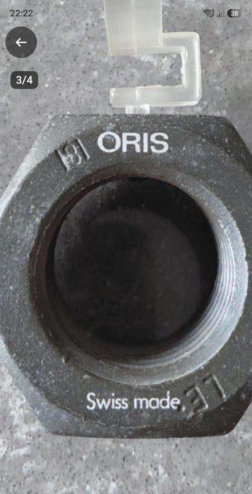 Iconische Oris displaystandaard in de vorm van een zware, in, Ophalen of Verzenden, Zo goed als nieuw, Formule 1
