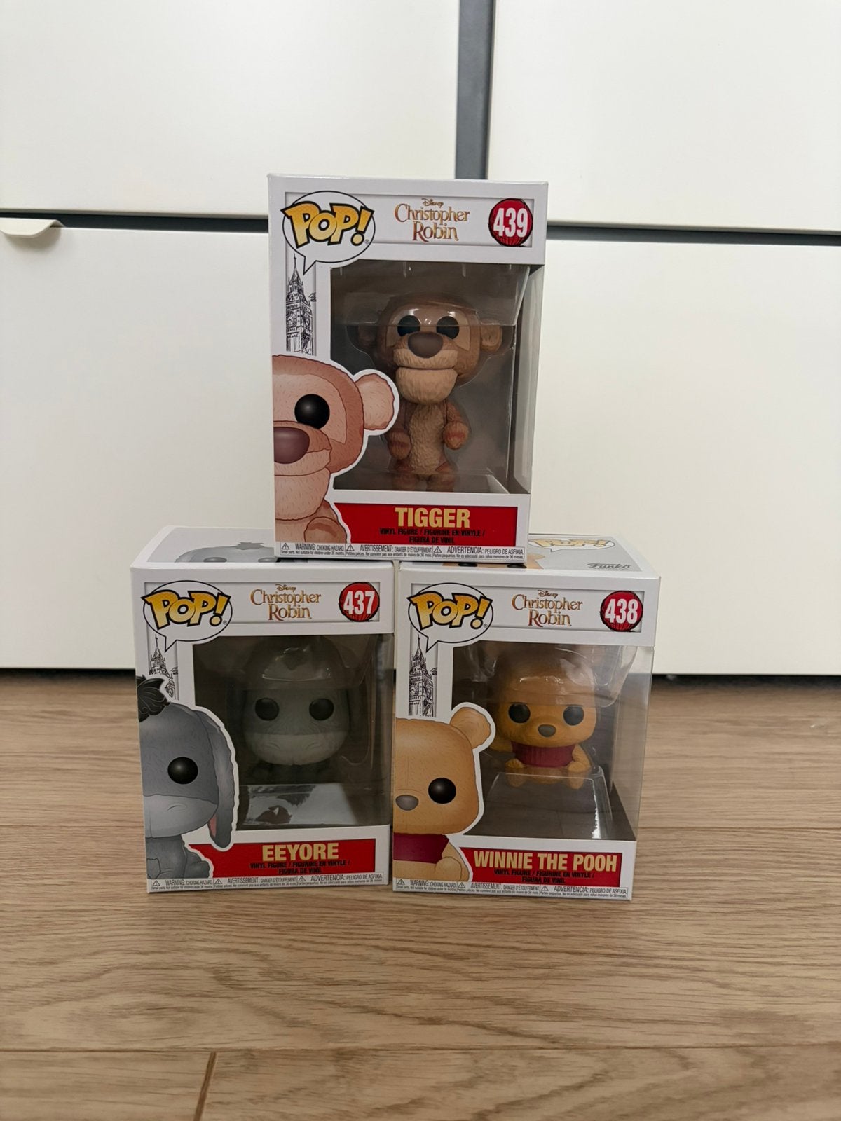 Funko pop: Disney tigger, winnie the pooh, Eeyore, Verzamelen, Ophalen of Verzenden, Zo goed als nieuw