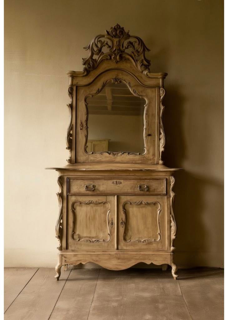 Antieke bonheur kast, Antiek en Kunst, Ophalen of Verzenden