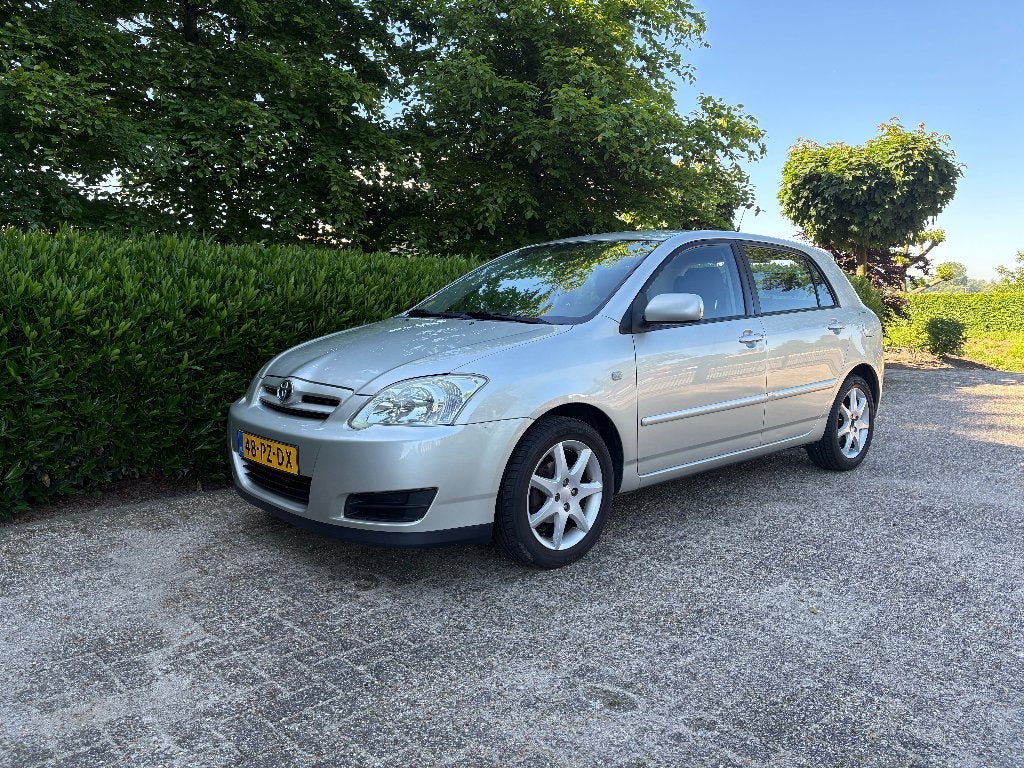 Toyota Corolla 1.6 16V Vvt-i 5DR Linea Terra 2005 Grijs, Auto's, Toyota, Voorwielaandrijving, Zwart, 4 cilinders, Corolla