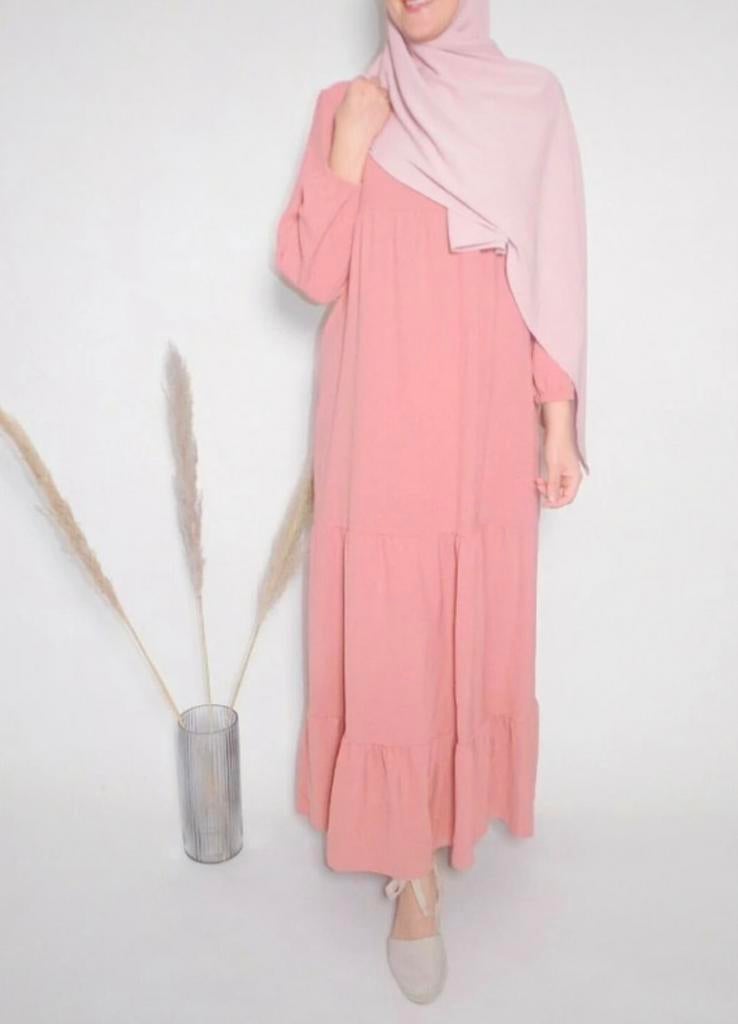 Marokkaanse jurk/ kaftan, Maat 38/40 (M), Nieuw, Ophalen of Verzenden, Roze
