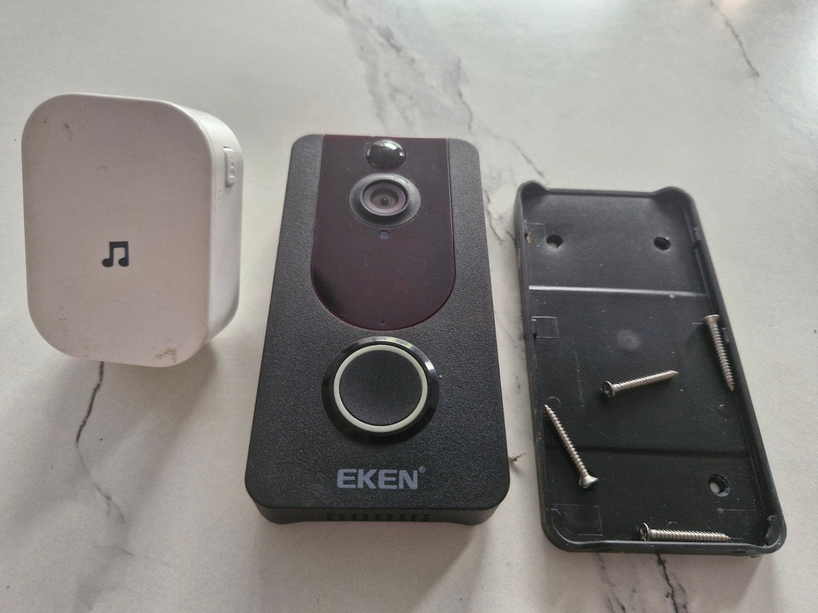 Eken V5 draadloze deurbel camera - Zo goed als nieuw, Ophalen of Verzenden, Bewegingsdetectiesensor, Zo goed als nieuw, Draadloos
