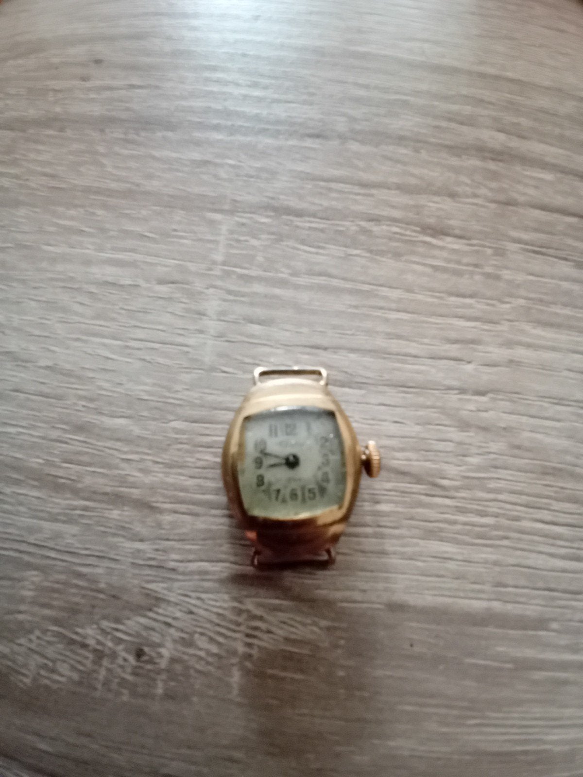 Oud dames horloge eppo zonder bandje, Ophalen of Verzenden, Staal, Overige merken, 1960 of later