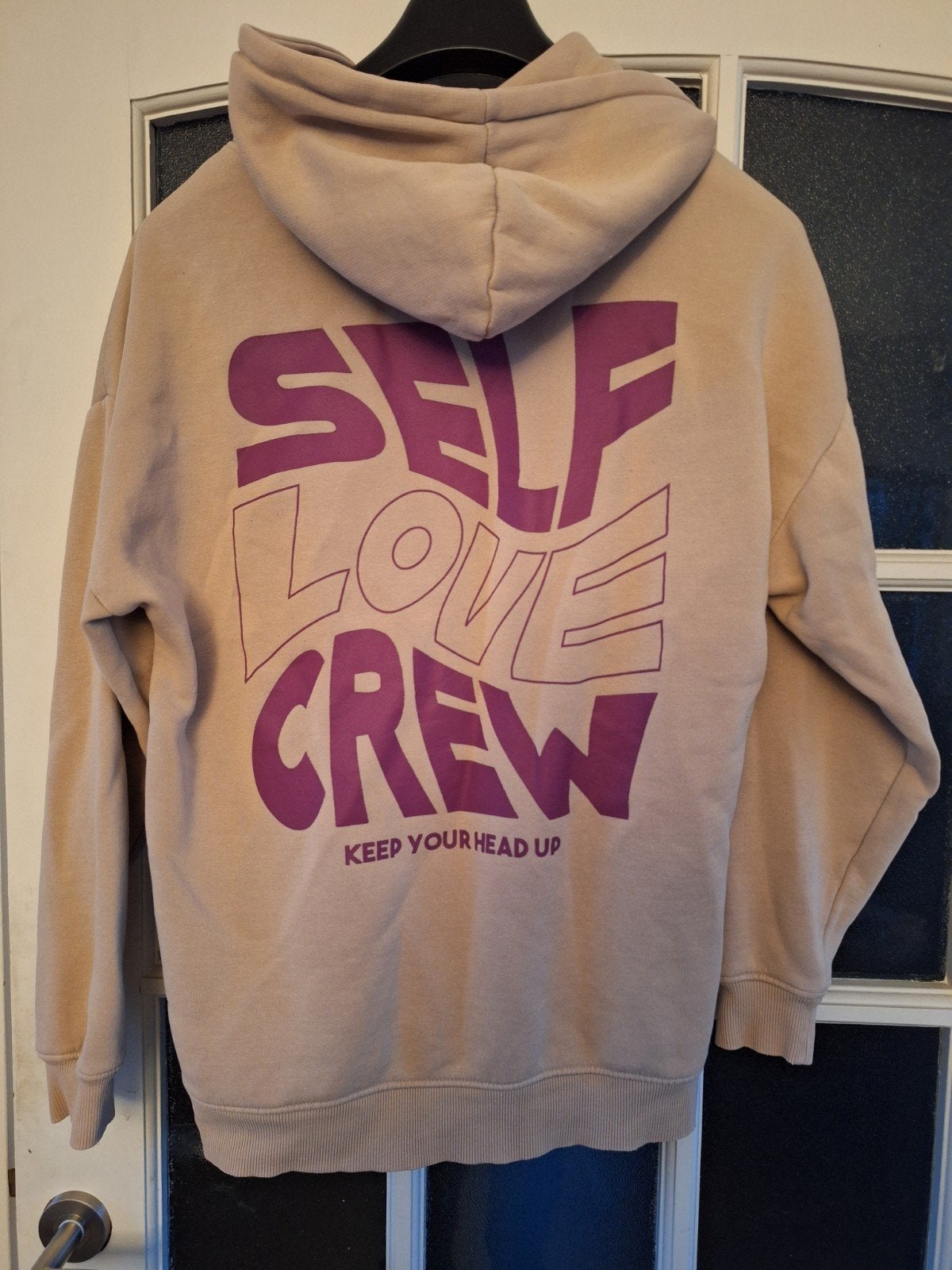 Amy & Ivy "Self Love Crew" Hoodie - Maat S, Beige, Ophalen of Verzenden, Maat 36 (S), Amy & Ivy
