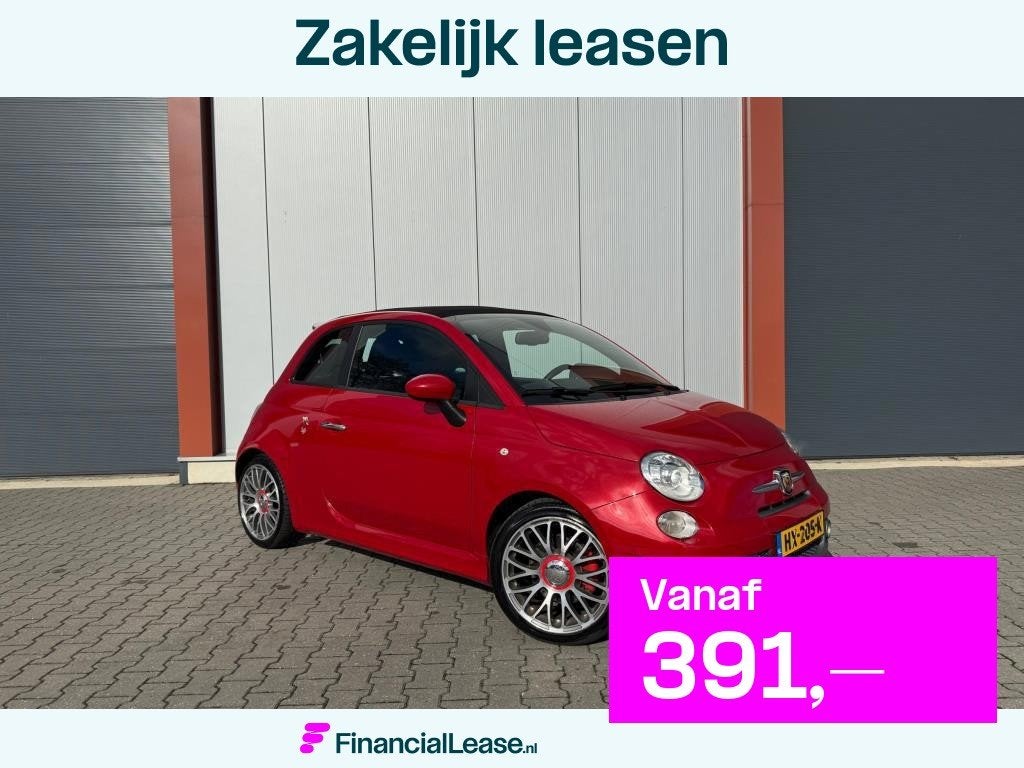 Fiat 500 C 1.4 T-Jet Abarth 595 C Turismo Cabrio, Voorwielaandrijving, 4 cilinders, Cabriolet, Bedrijf