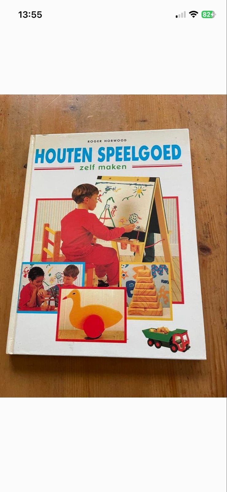 Houten Speelgoed Zelf Maken - Boek met Bouwtekeningen, Ophalen of Verzenden, Gelezen, Houtbewerking