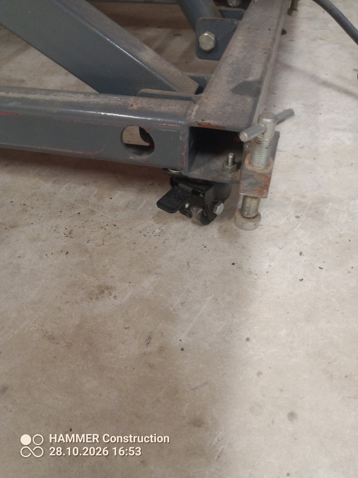 heftafel / motor lift, 100 liter of meer, Ophalen, Transportkar