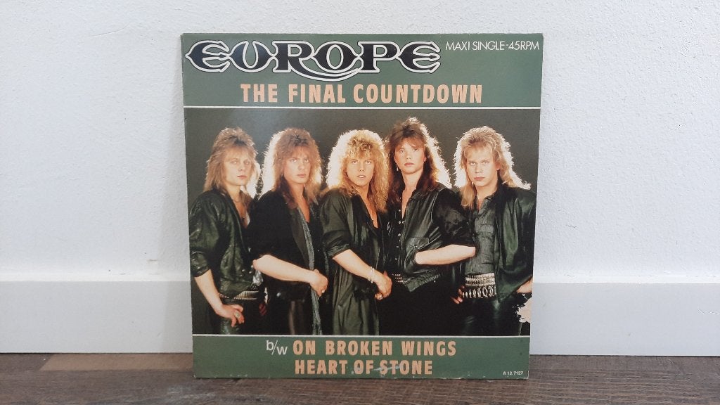 Europe - The Final Countdown LP Single Plaat, Arena Rock, LP, Gebruikt, Ophalen of Verzenden, 12 inch