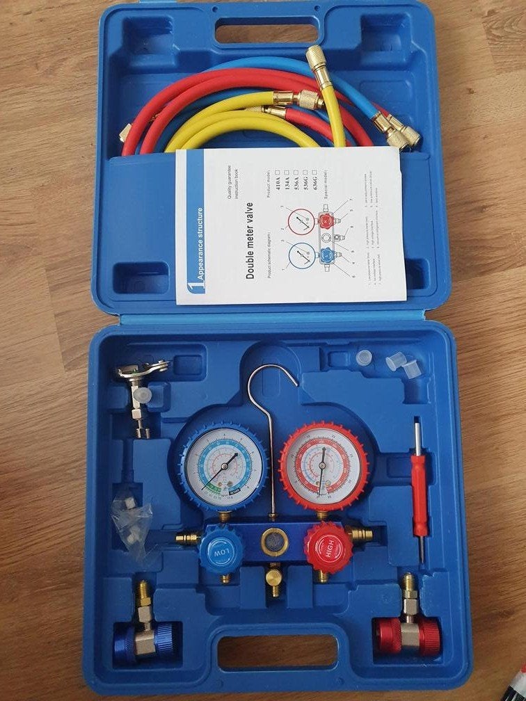 Airco diagnose/vulset voor R134A gas. Nieuw., Ophalen, Nieuw