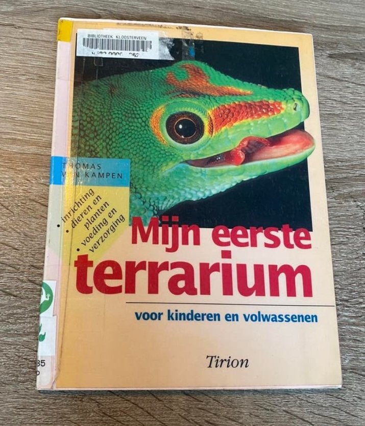 T. von Kampen - Mijn eerste terrarium, Ophalen of Verzenden, Gelezen, Reptielen of Amfibieën