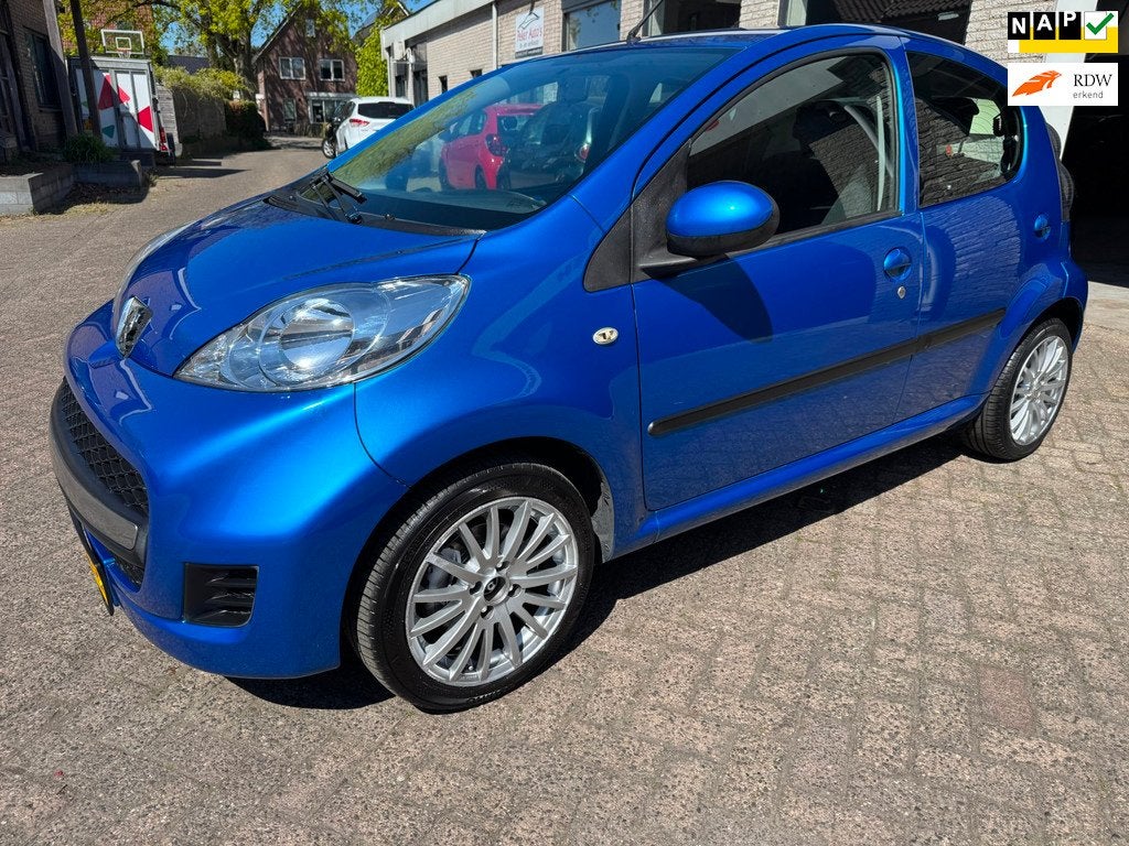 Peugeot 107 1.0-12V XS AIRCO LM VELGEN ORG 129576 KM NAP OND, Voorwielaandrijving, Euro 5, Gebruikt, 68 pk