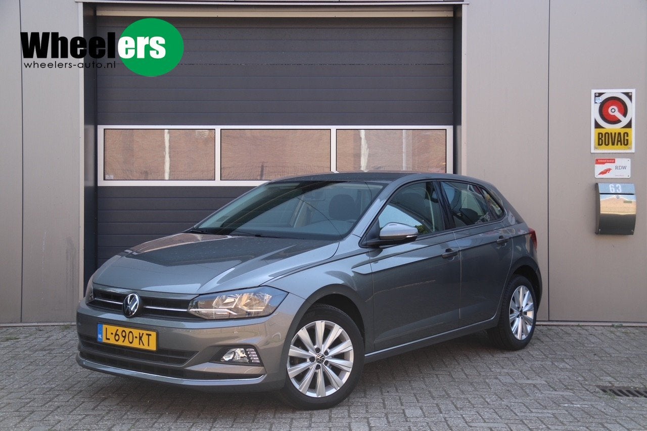 Volkswagen Polo 1.0 TSI Highline, Carplay, Cruise, Navi, Voorwielaandrijving, Dealer onderhouden, Gebruikt, 580 kg