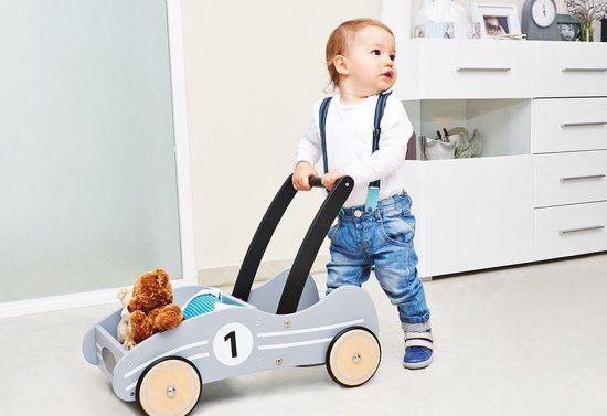 Loopwagen van Pinolino, Ophalen, Gebruikt, Duw- of Trekspeelgoed