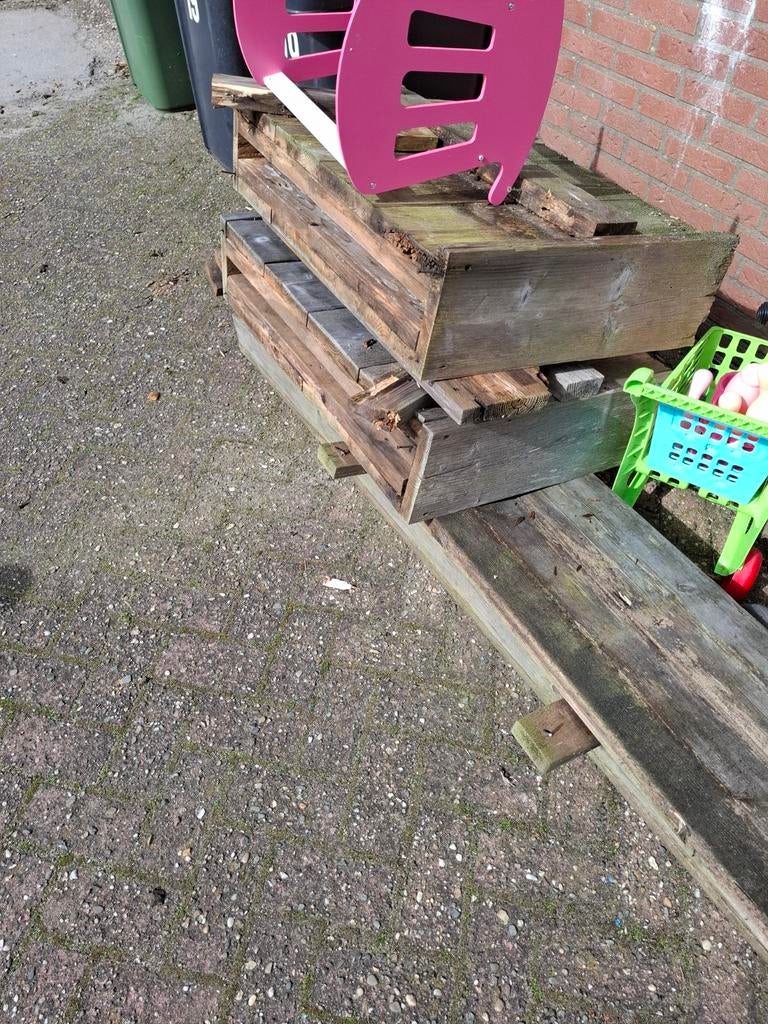 Gratis brandhout aanmaak hout, Doe-het-zelf en Verbouw, Hout en Planken, Gebruikt, Ophalen of Verzenden, Pallet, Minder dan 200 cm