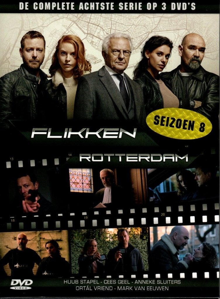 Flikken Rotterdam, seizoen 8, Cd's en Dvd's, Vanaf 12 jaar, Ophalen of Verzenden, Zo goed als nieuw, Overige genres