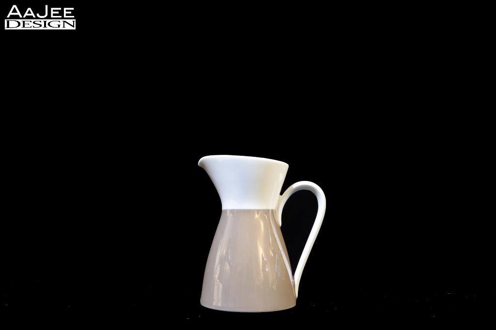 Rosenthal – Form 2000 creamer – Wit & iriserend taupe/brons, Huis en Inrichting, Keuken | Servies, Zo goed als nieuw, Overige typen