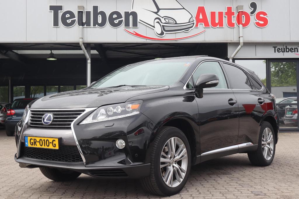 Lexus RX 450h 4WD Tech | Glazen schuif-/kanteldak | Leder |, Auto's, Lexus, Bedrijf, Te koop, RX(-H), 4x4, ABS, Airbags, Airconditioning