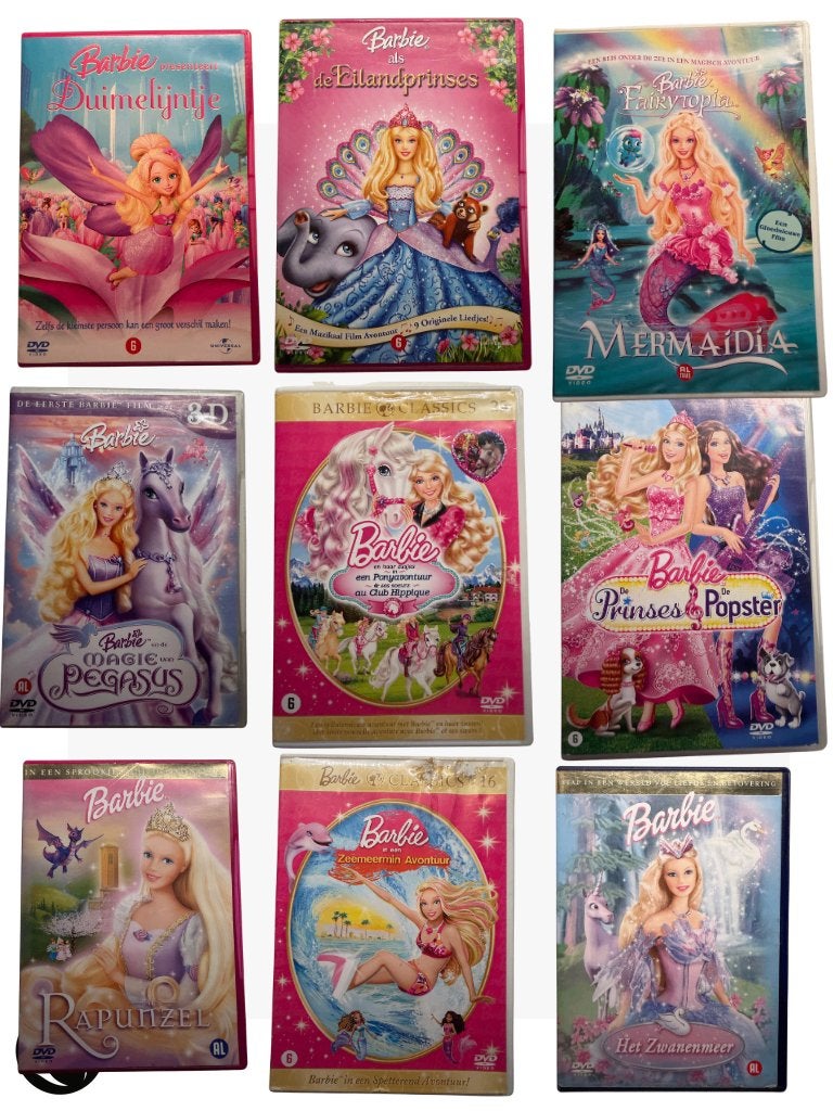 Barbie Collectie DVD | Actie 5=4, Bonusmateriaal, Animatie, Alle leeftijden, Nederlands