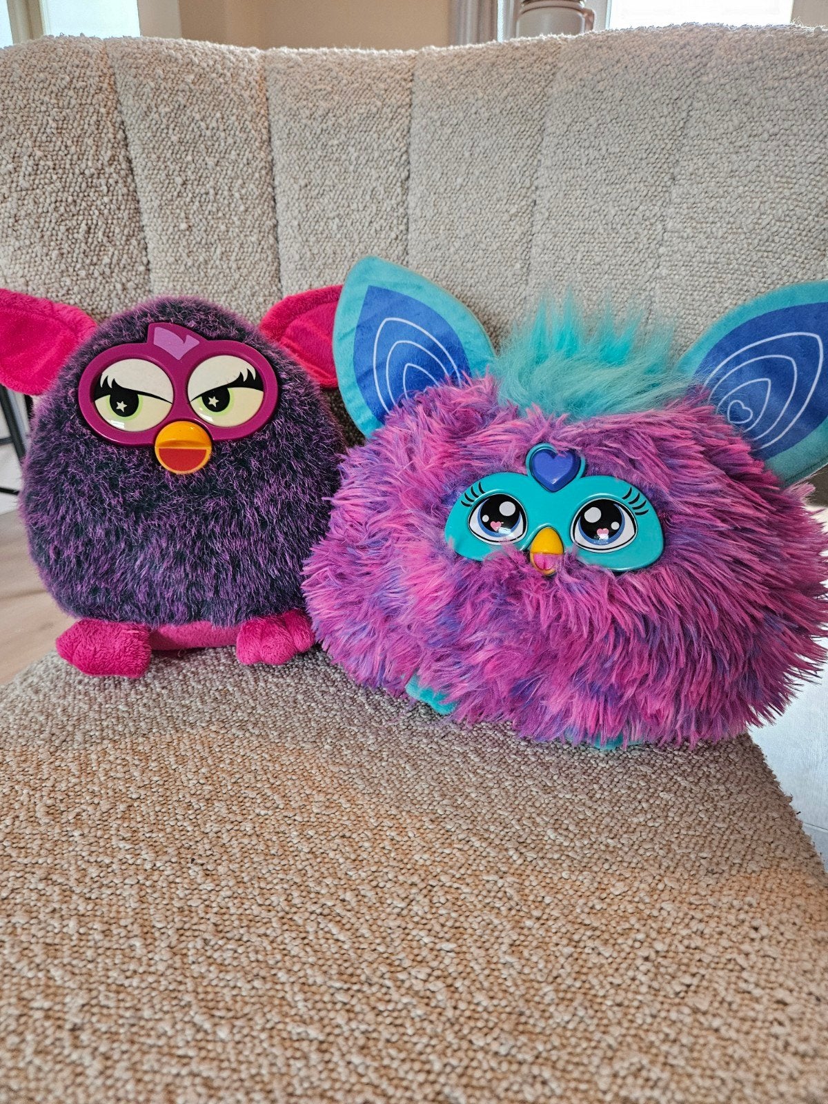 Furby knuffels - 2013 en 2024 modellen, Paars, Gebruikt, Overige merken, Overige karakters