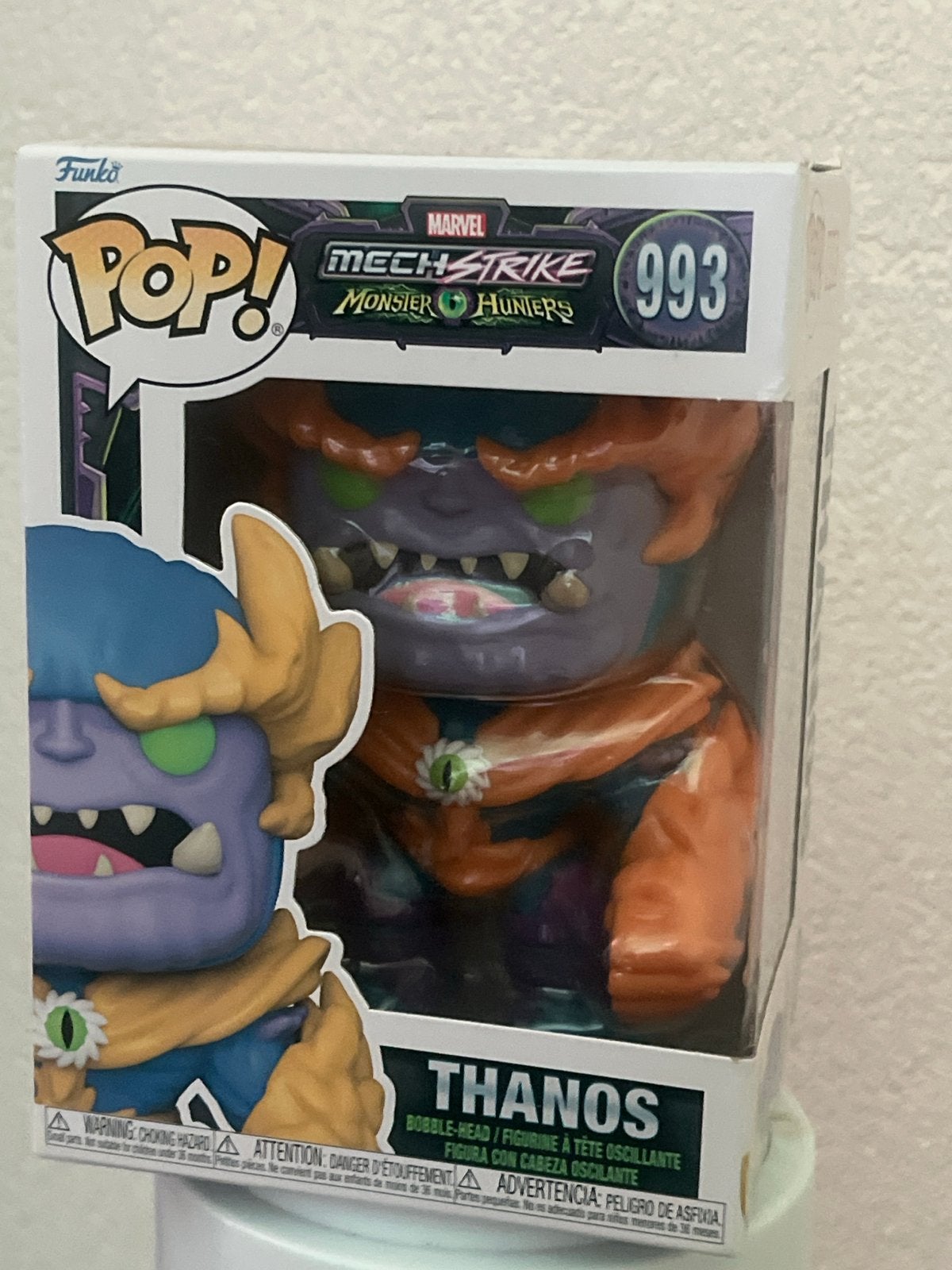 Funko Pop! Marvel Mech Strike Thanos #993 Monster Hunters, Ophalen of Verzenden, Nieuw
