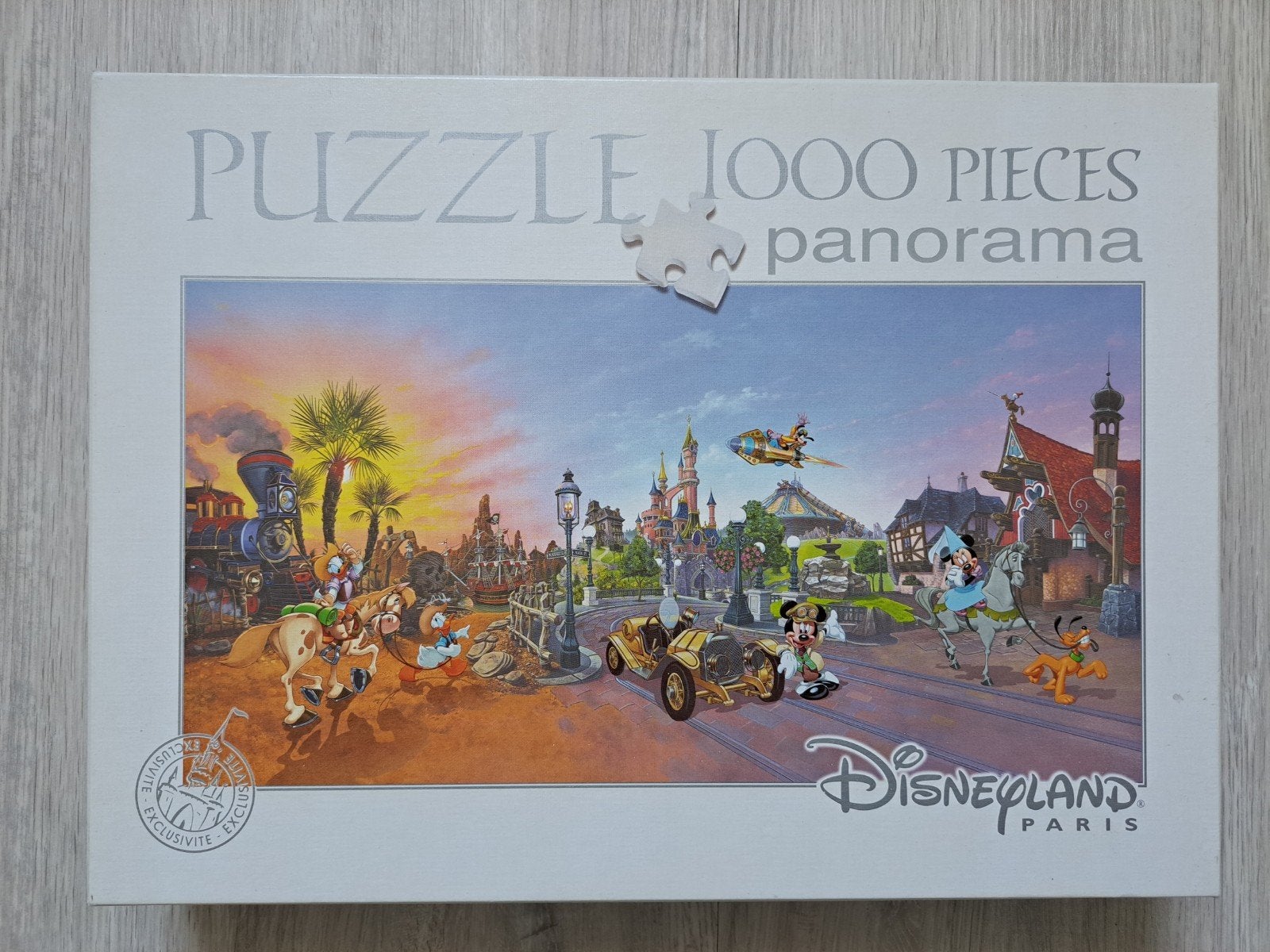 Disneyland paris legpuzzel 1000 stukjes, Ophalen of Verzenden, 500 t/m 1500 stukjes, Zo goed als nieuw, Legpuzzel