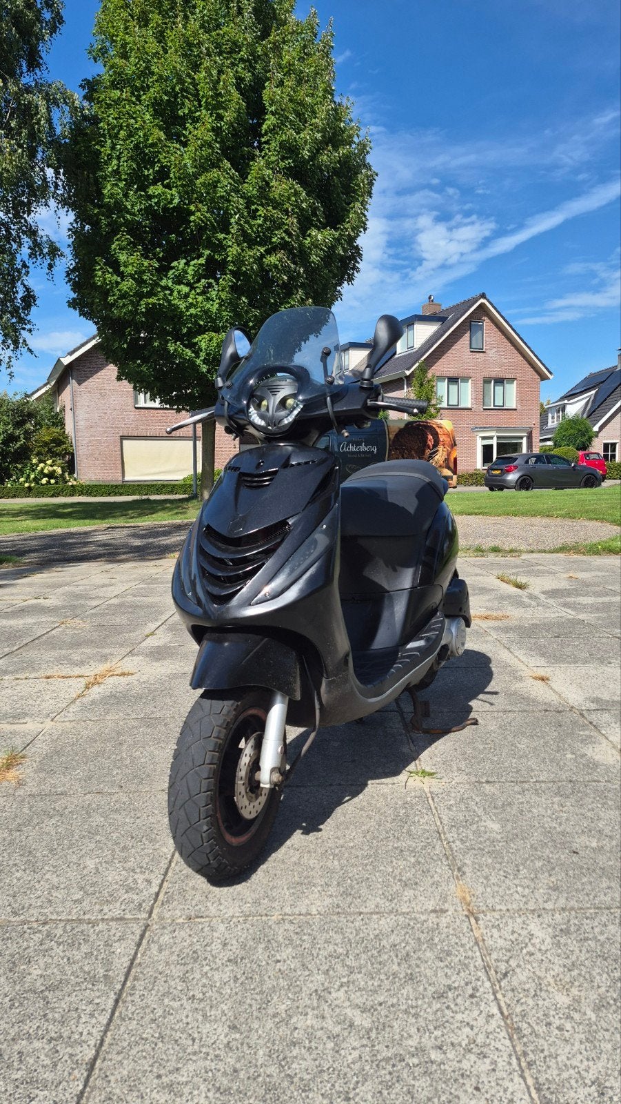 Zuinige zip 4t 50cc, Ophalen, Maximaal 45 km/u, Zip, Zo goed als nieuw