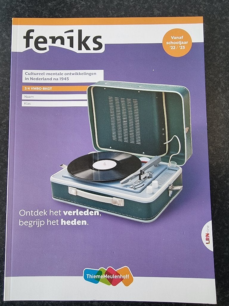 Cultureel- mentale ontwikkelingen in Nederland na 1945, Boeken, Ophalen of Verzenden, Zo goed als nieuw, VMBO, Geschiedenis