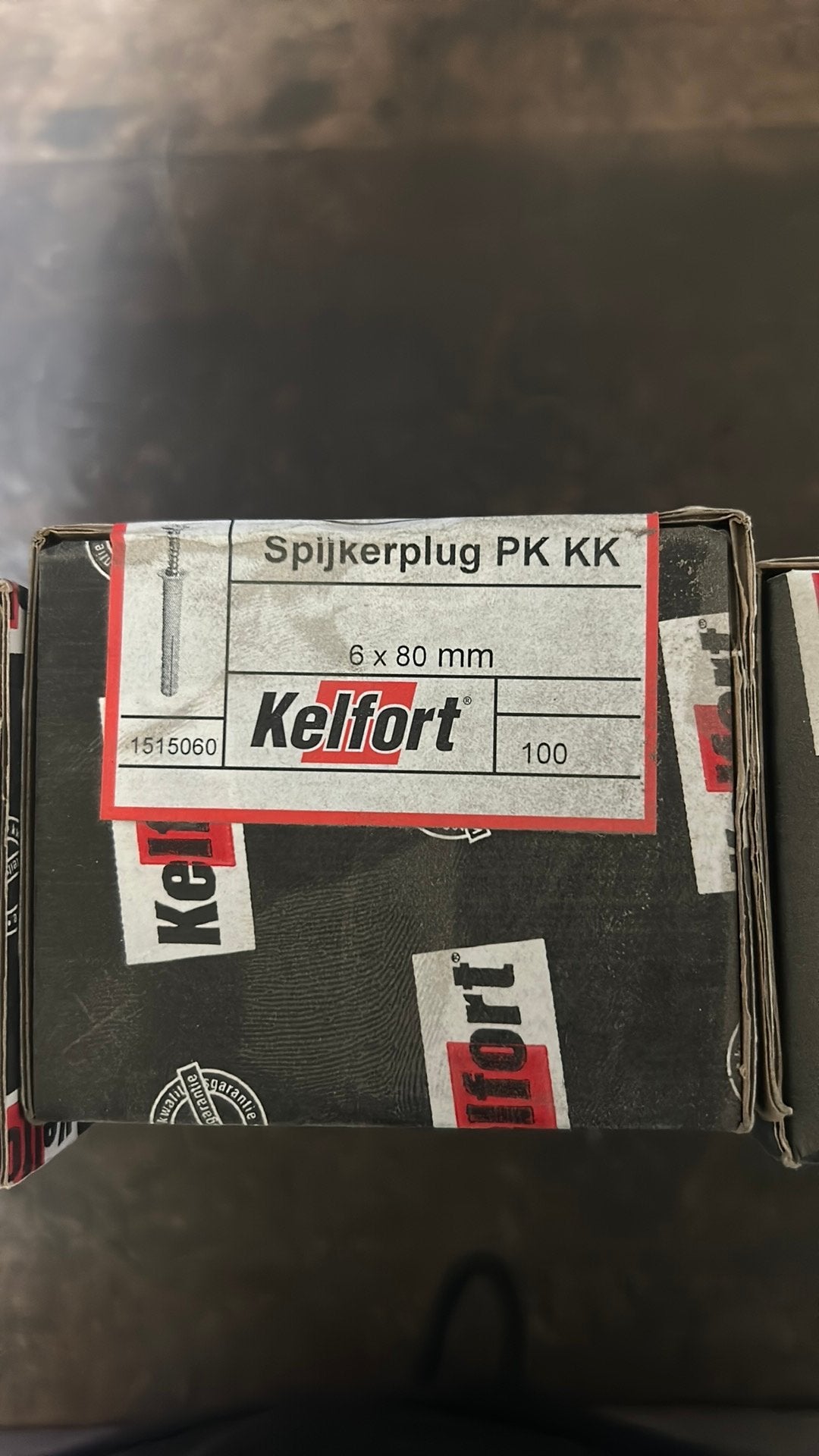 Kelfort 6x80 spijkerpluggen 400st, Ophalen, Zo goed als nieuw