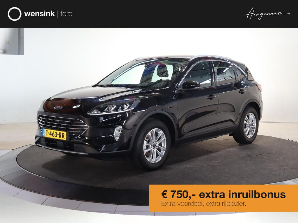 Ford Kuga 2.5 PHEV Titanium | Trekhaak | Winterpakket | Crui, Auto's, Gebruikt, Euro 6, 4 cilinders, Zwart
