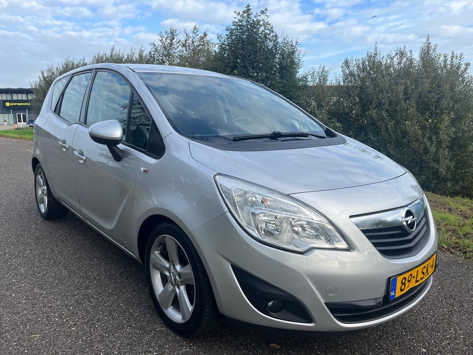 Opel Meriva 1.4 Turbo | Airco | Cruise | Parkeersens.| Trekh, Voorwielaandrijving, Euro 5, Gebruikt, 680 kg