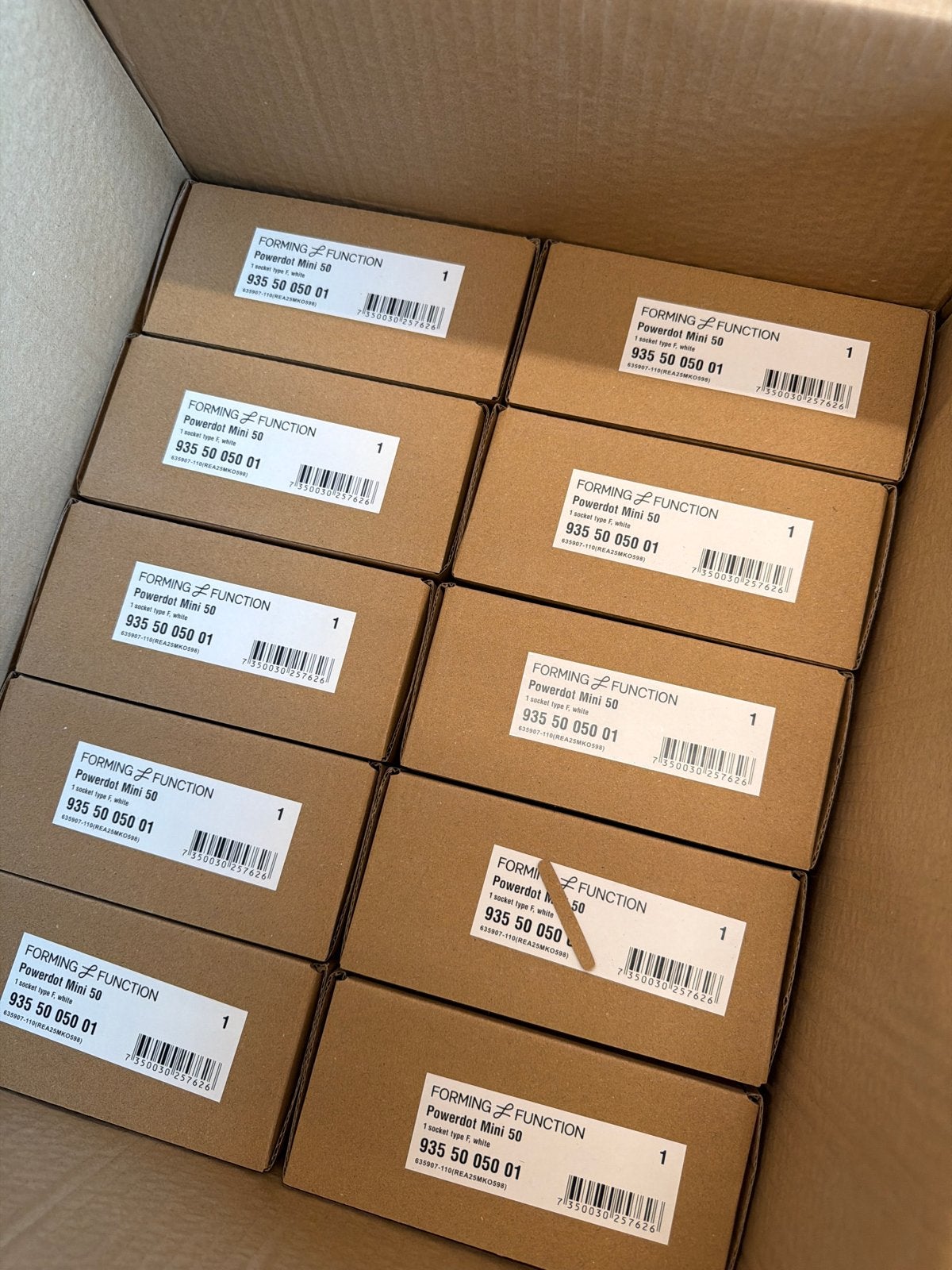Powerdot Mini 50 Inbouw Stopcontacten - 14 Stuks, Ophalen of Verzenden, Nieuw, Overige merken, Stopcontact
