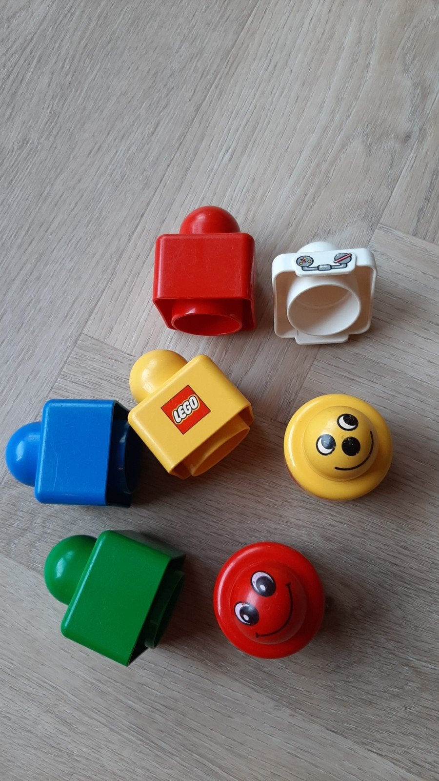 Lego Primo stapelblokken en rammelaars, Ophalen of Verzenden, Gebruikt, Losse stenen, Lego Primo