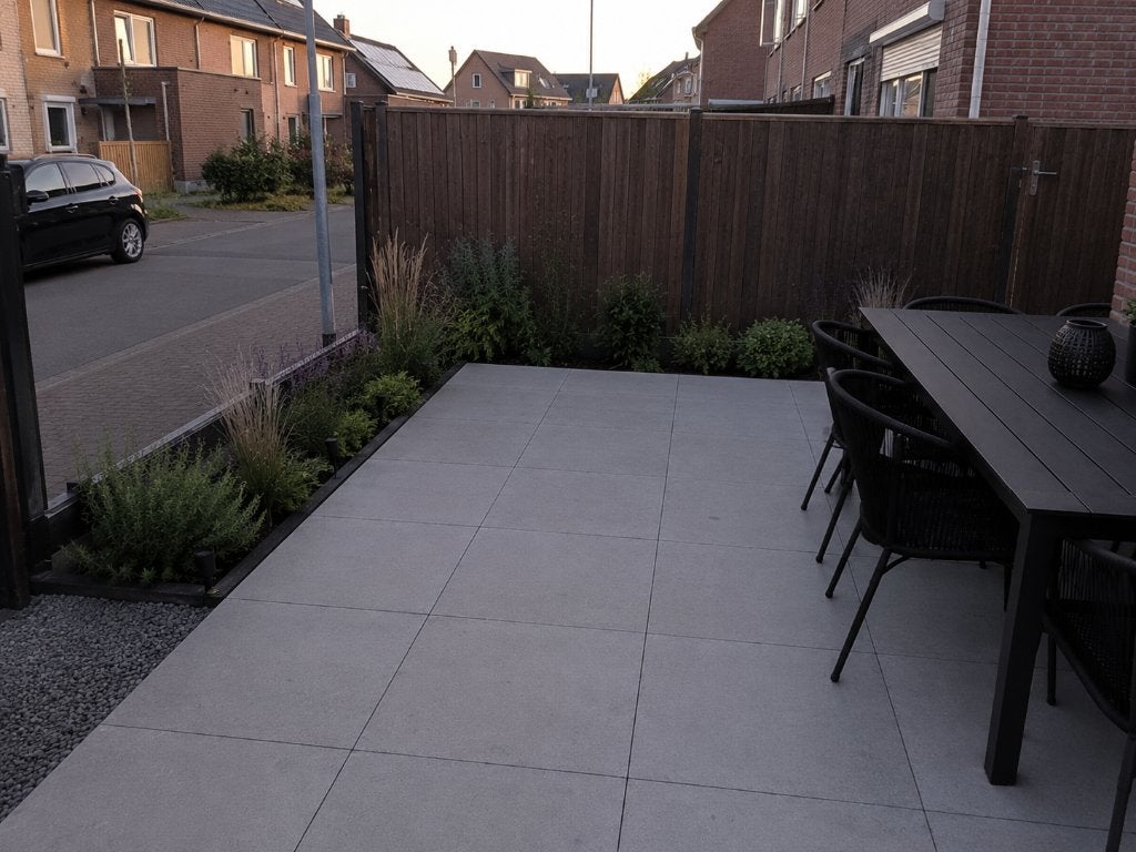 Nieuw 60x60x4.4 betontegels Actie: -16,15p/m2 incl. BTW -, Nieuw, Ophalen of Verzenden, 10 m² of meer, Beton