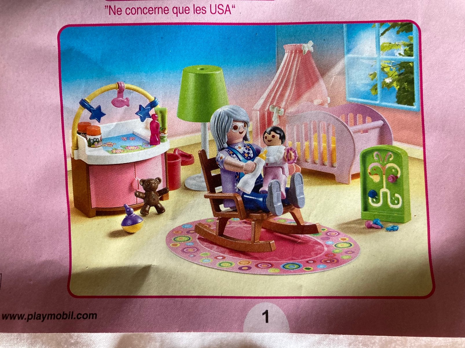 Playmobil kinderkamer, Kinderen en Baby's, Complete set, Overige typen, Zo goed als nieuw, Family fun