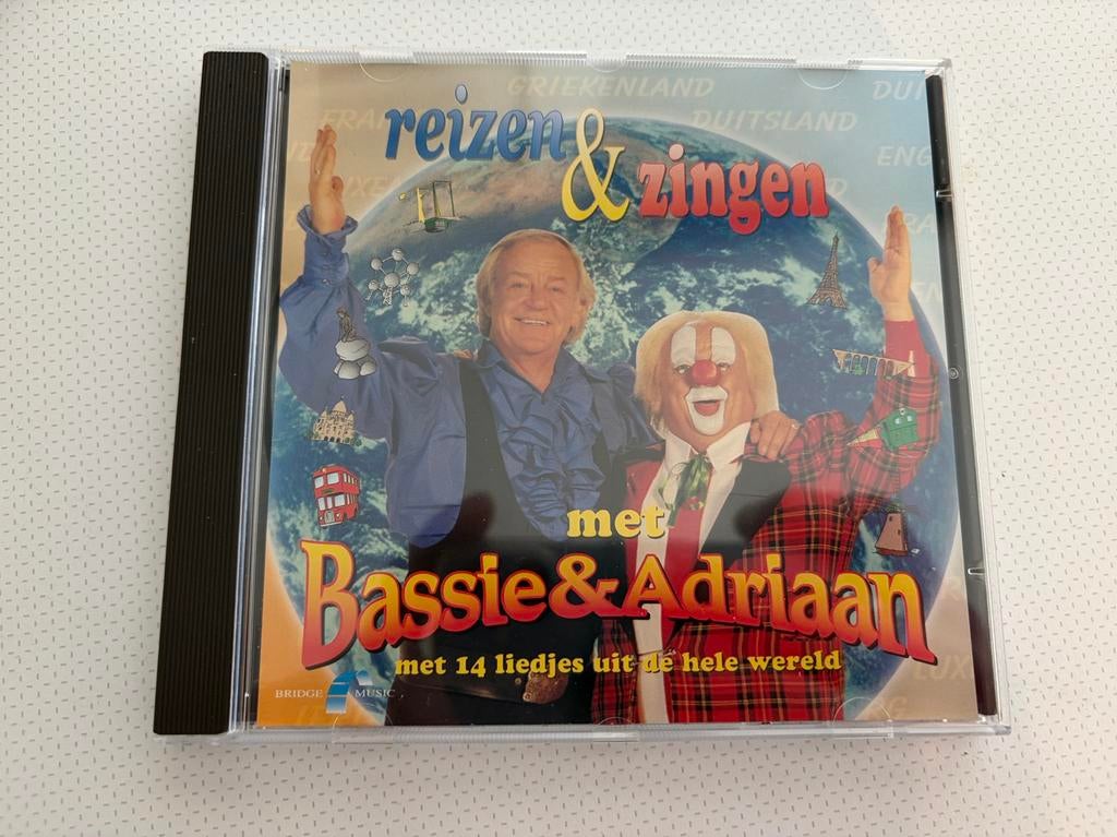 Reizen & Zingen met Bassie & Adriaan, Cd's en Dvd's, Cd's | Kinderen en Jeugd, Ophalen of Verzenden, Zo goed als nieuw