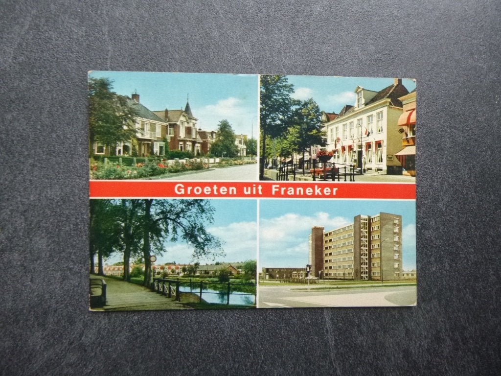 Franeker 1973, Verzenden, 1960 tot 1980, Gelopen, Friesland
