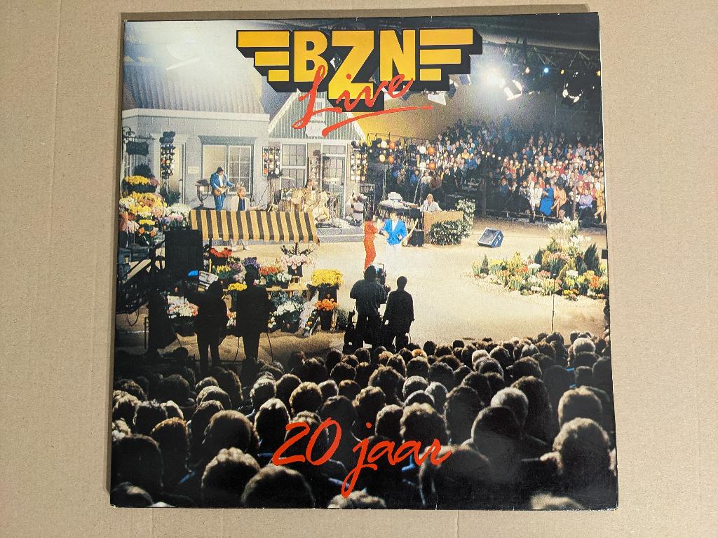 BZN - Live 20 jaar (2 lp’s), Inclusief binnenhoes, Ophalen of Verzenden, Gebruikt, 12 inch
