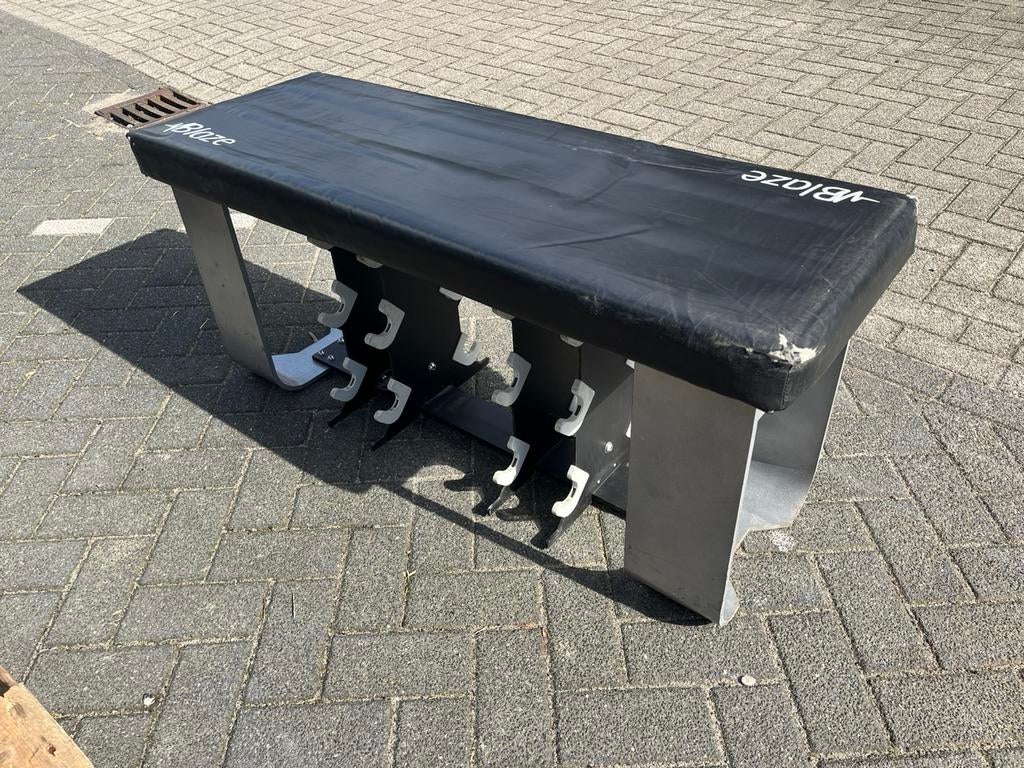 Blaze fitness bank bankje met dumbbell opslag, Ophalen, Blaze, Gebruikt, Fitness